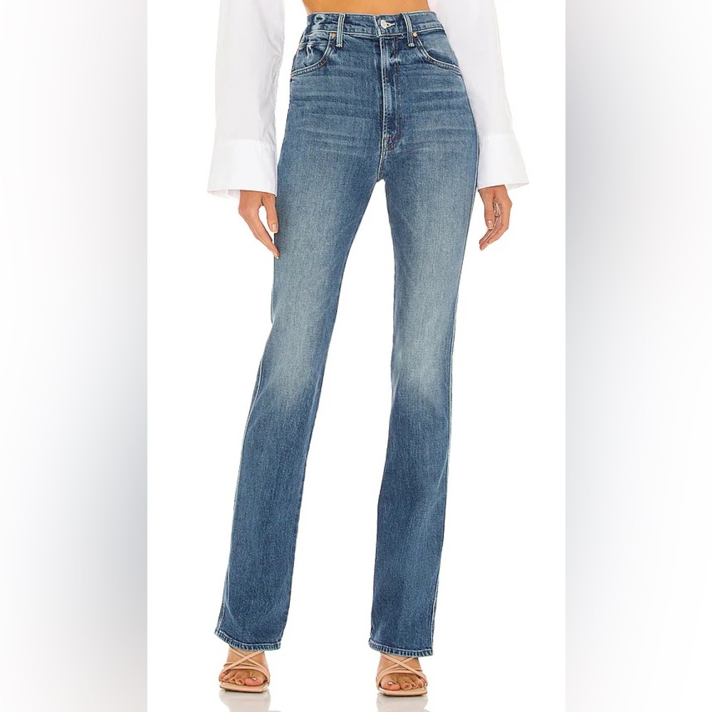 Mother Smokin’ Double Heel jeans